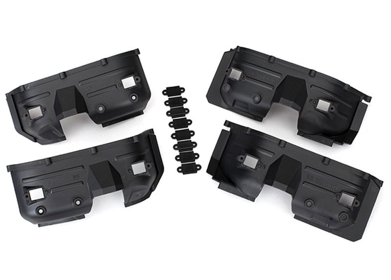 Traxxas Fender, innen, v/h (je ) Rock light covers (8)