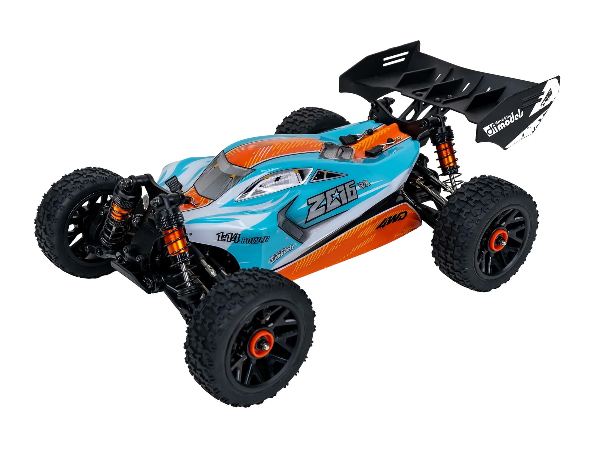 DF Models Z06 B2 Buggy 4WD 1_14 RTR 60 km_h mit LiPo