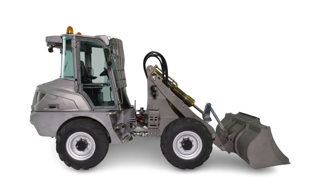 Lesu 1_14 Mini-Radlader MCL-8 Bausatz unlackiert mit Hydraulik - RC-Zubehoer