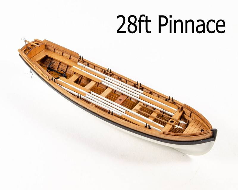Krick Beiboot Pinnace 28 ft. _ 126 mm Bausatz - RC-Zubehoer
