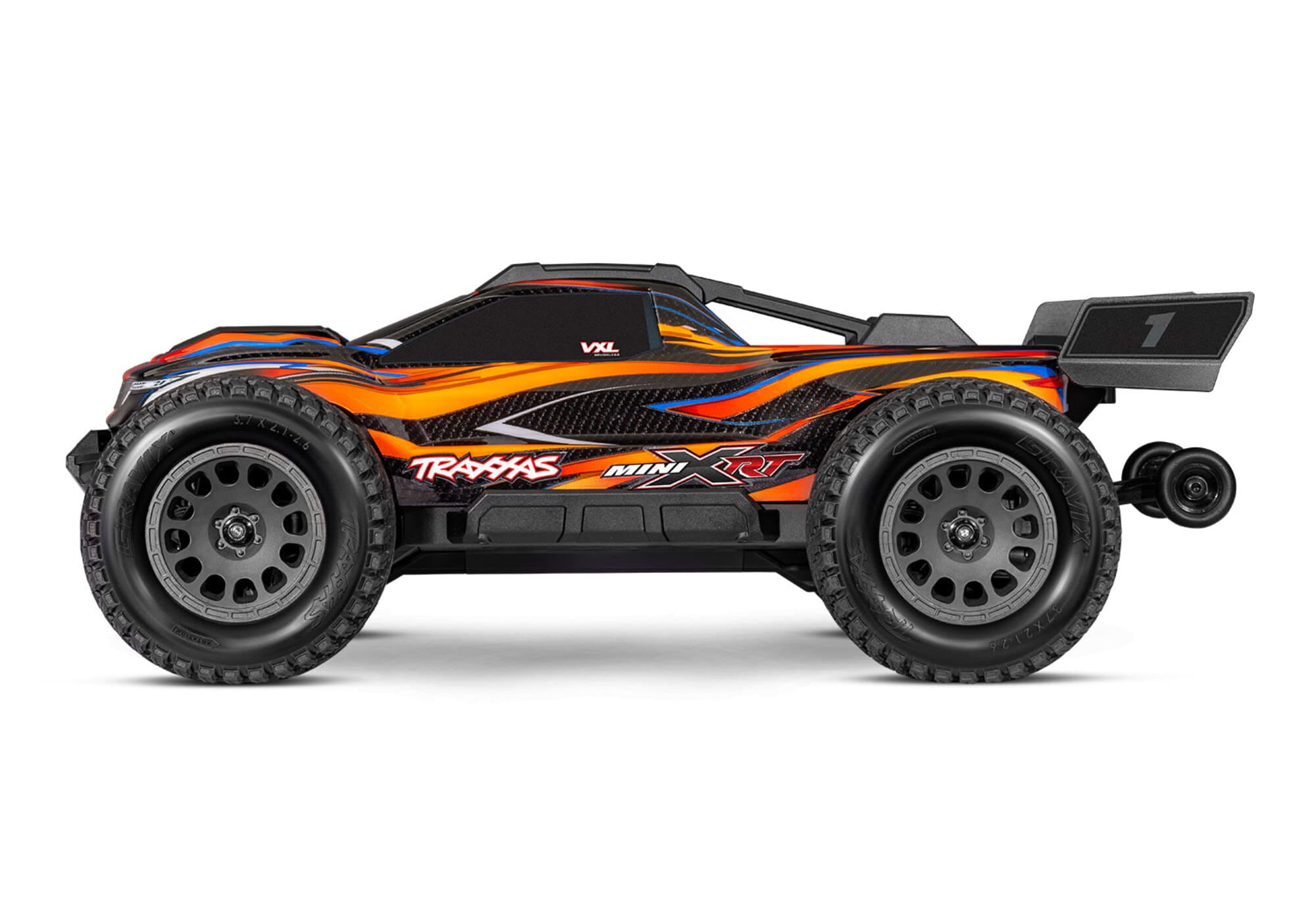 raxxas Mini XRT VXL3S Brushless RC Truck 4WD mit LiPo Akku in Orange Traxxas Mini XRT VXL-3S Brushless RC Truck 4WD mit LiPo Akku in Orange