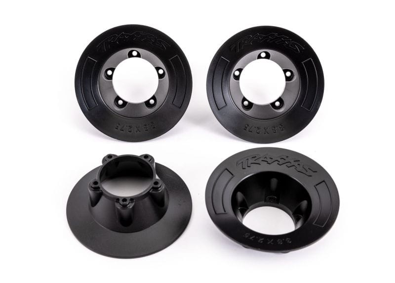 Traxxas Felgen-Abdeckung schwarz _4_  fuer 9572 Felgen - RC-Zubehoer