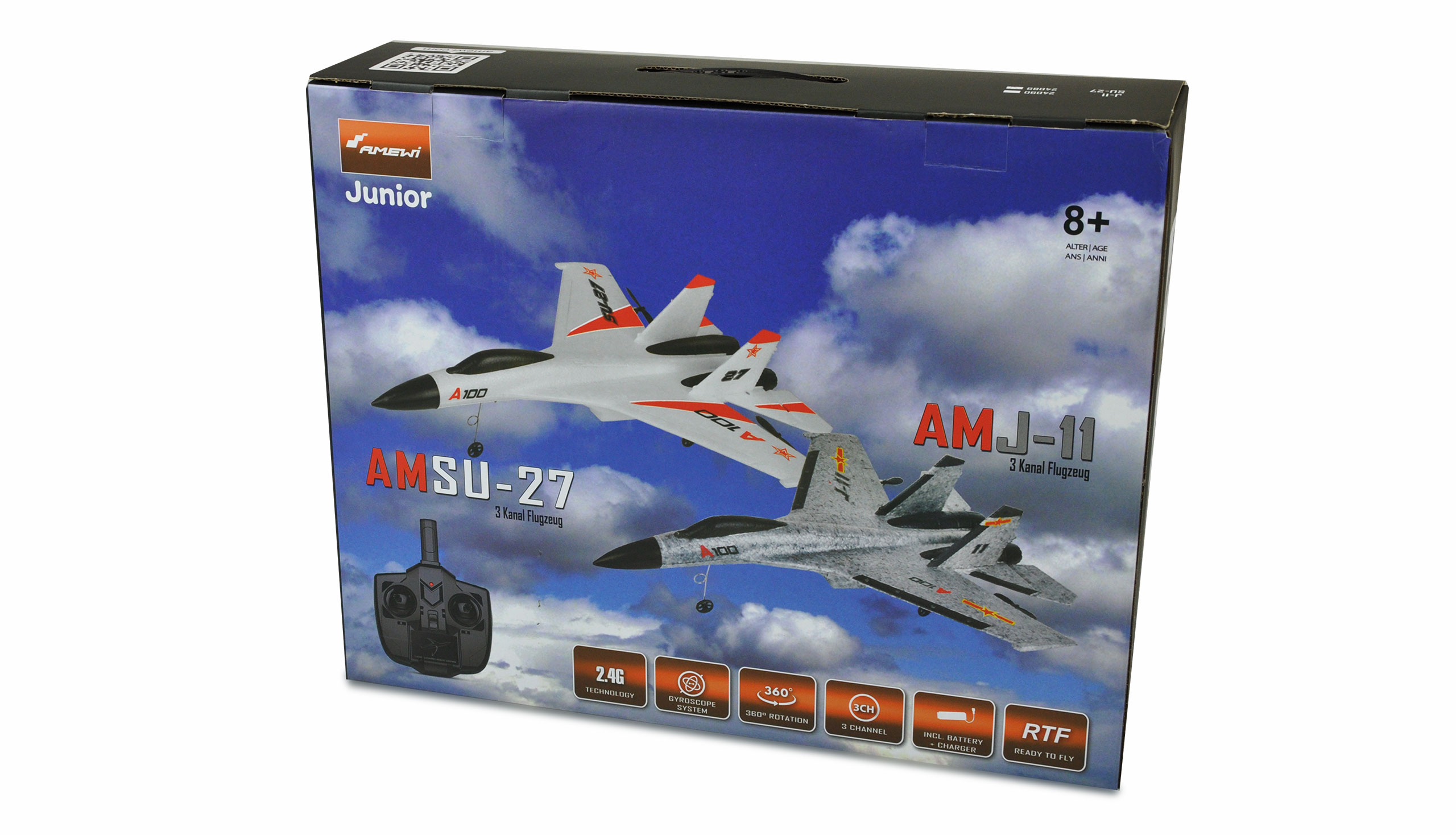 Amewi RC J-11 Flugzeug 3 Kanal 2,4GHz RTF