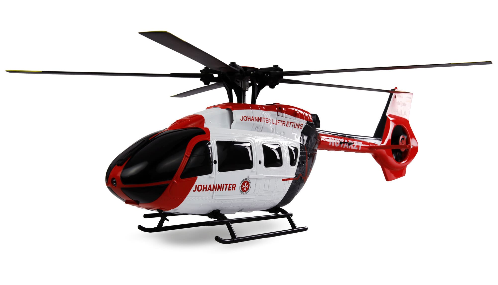 Amewi Johanniter H145 RC Helikopter im Rettungsdesign mit Brushless Motor