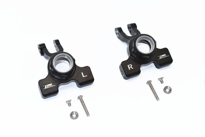 GPM Alu Radtraeger hinten schwarz fuer ARRMA Kraton 4s - RC-Zubehoer