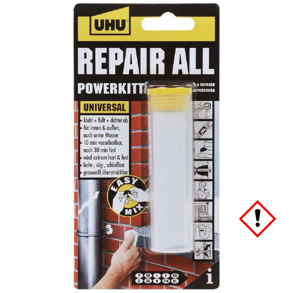UHU repair all powerkitt 60g UHU repair all powerkitt 60g