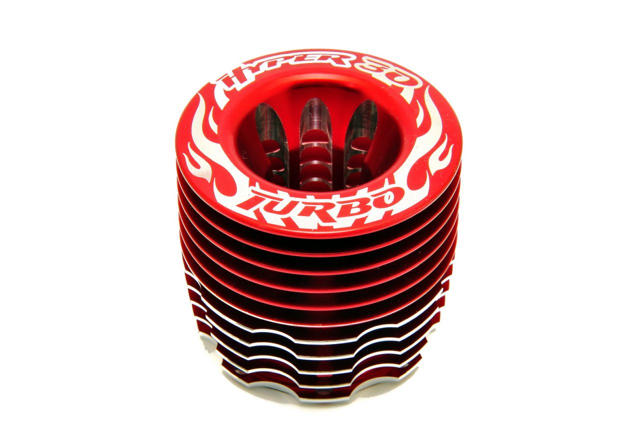 Hobao Kuehlkopf Aluminium gefraest - RC-Zubehoer