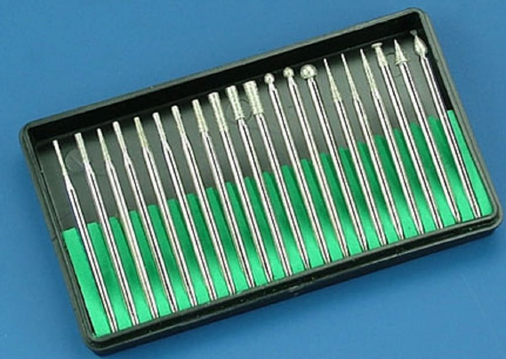 Krick Diamantfräser 2,35mm Schaft div. Formen (VE20) Krick Diamantfraeser 2_35mm Schaft div. Formen _VE20_ - RC-Zubehoer