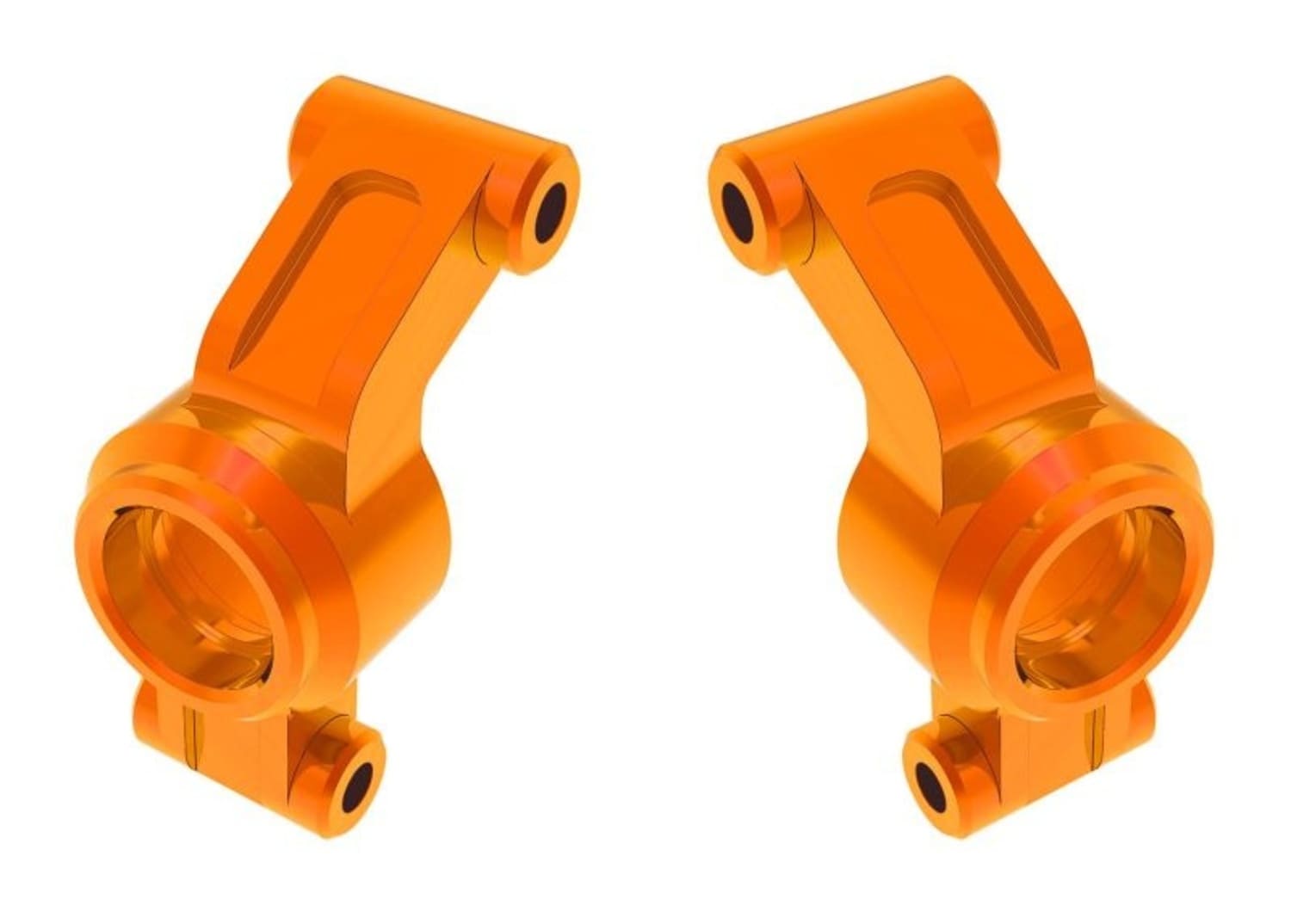 Traxxas Radtraeger hinten 6061-T6 Alu orange - RC-Zubehoer