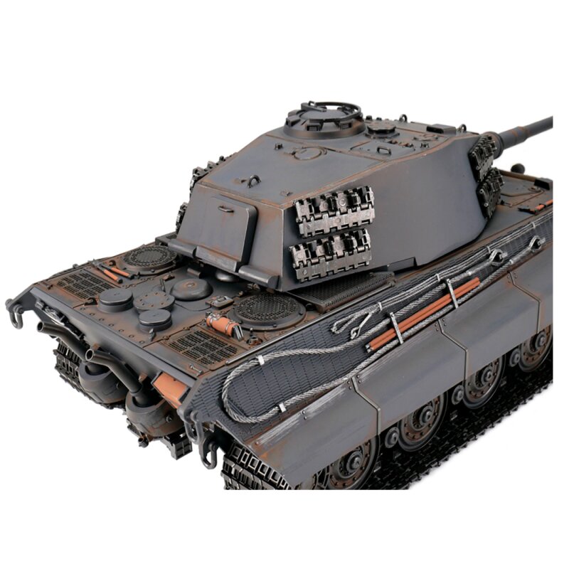 Torro RC Panzer Königstiger grau IR Rauch 1:16
