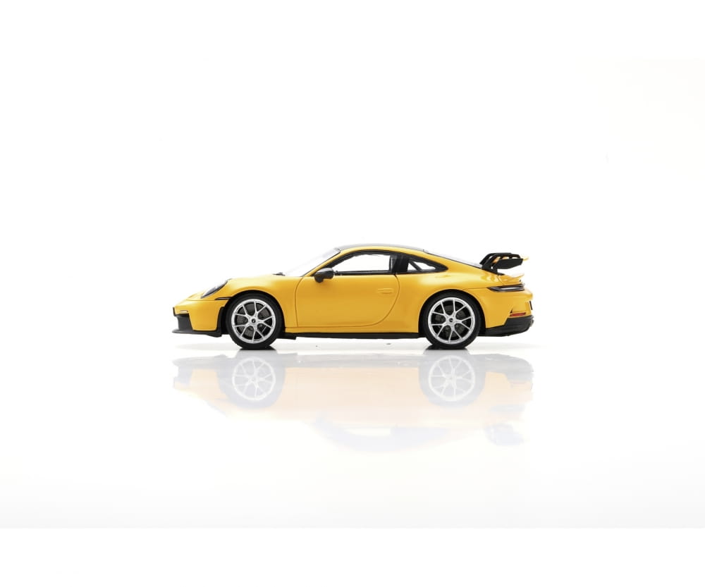 Schuco Porsche 992 GT3 gelb 1:43 Modellauto