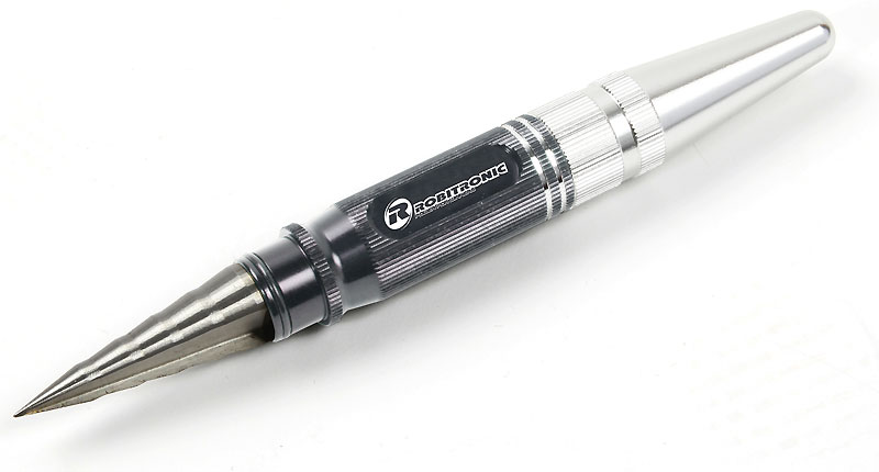 Robitronic Lexanbohrer Grau mit Schutzkappe - RC-Zubehoer