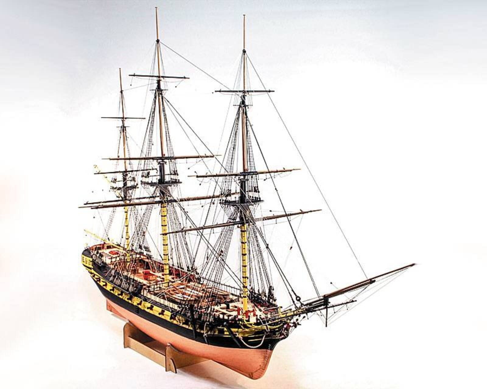 Modellbausatz_ HMS Indefatigable 1794 Bausatz 1_64 Modellbausatz - HMS Indefatigable 1794 Bausatz 1_64