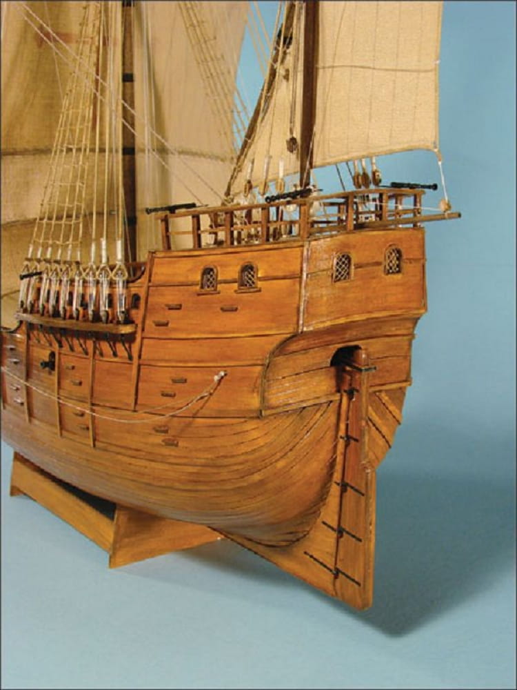 Shipyard Santa Maria Columbus Schiff 1492 Laser Cut 1:72 Kartonbausatz