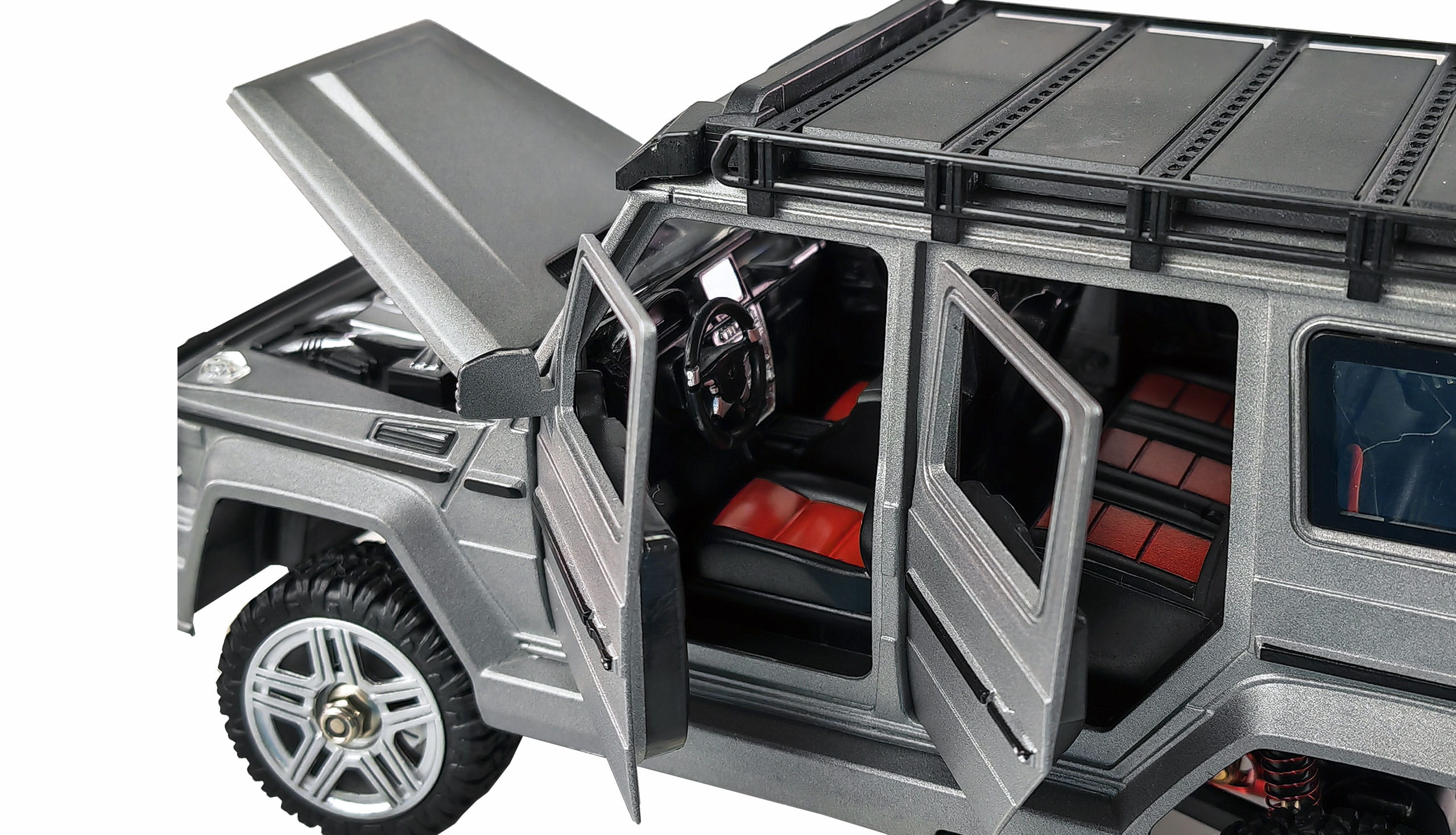 Amewi Scale Crawler BRX24 Metall  4WD 1:24 RTR anthrazit