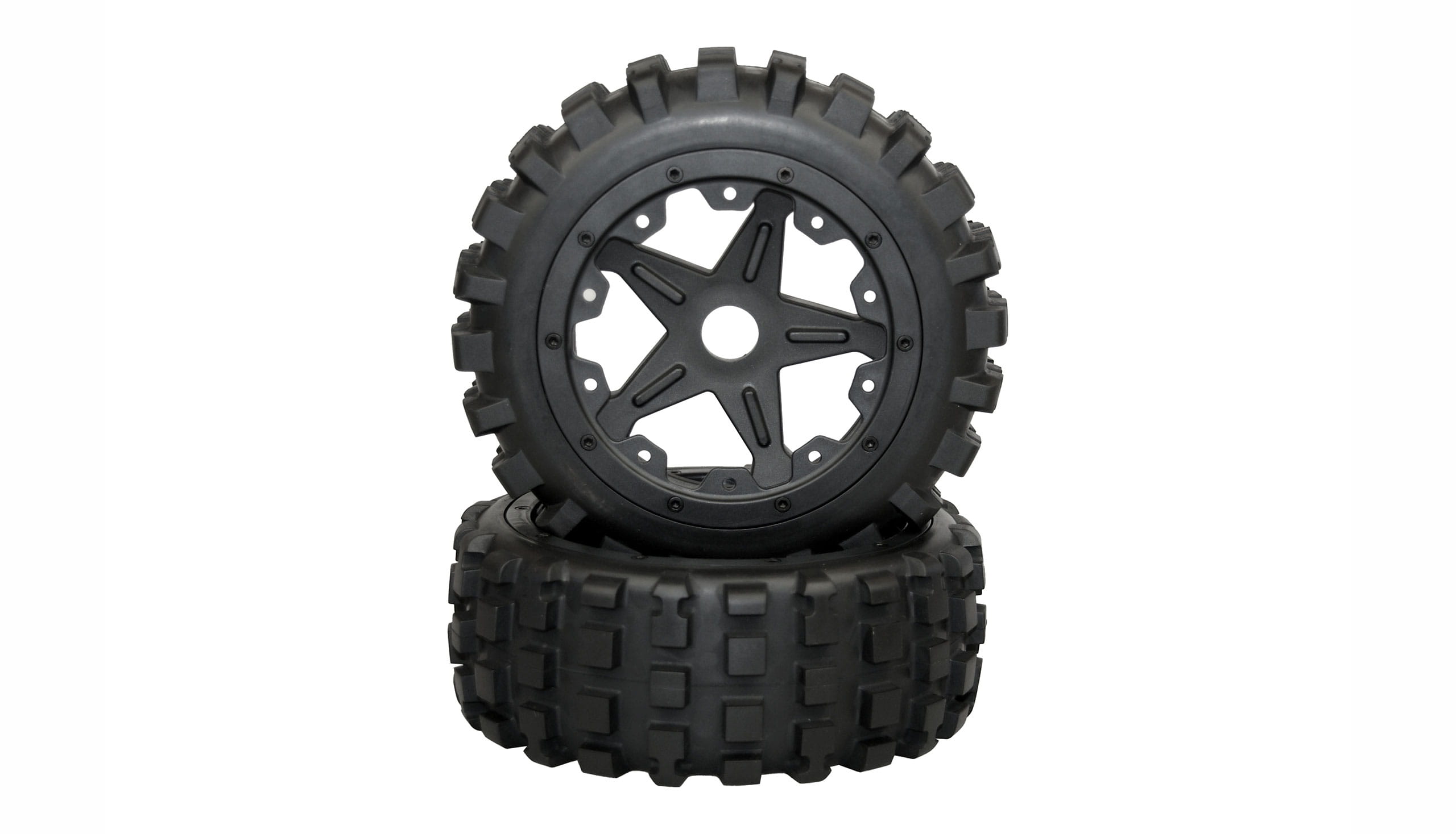 Amewi Komplettrad vorne Pitbull X evolution_ 24mm_ 2 Stueck - RC-Zubehoer