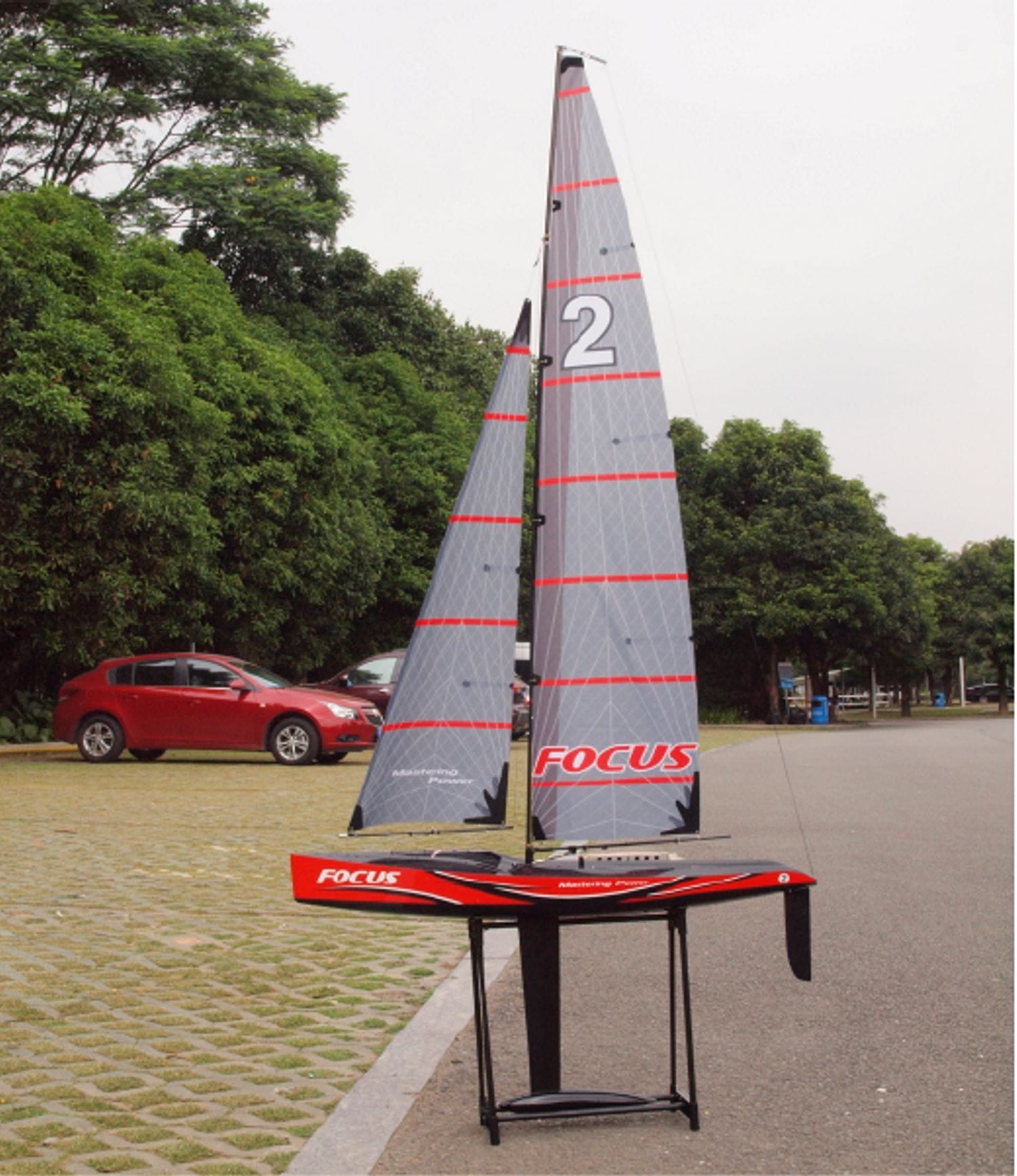 racing yacht ohne sender