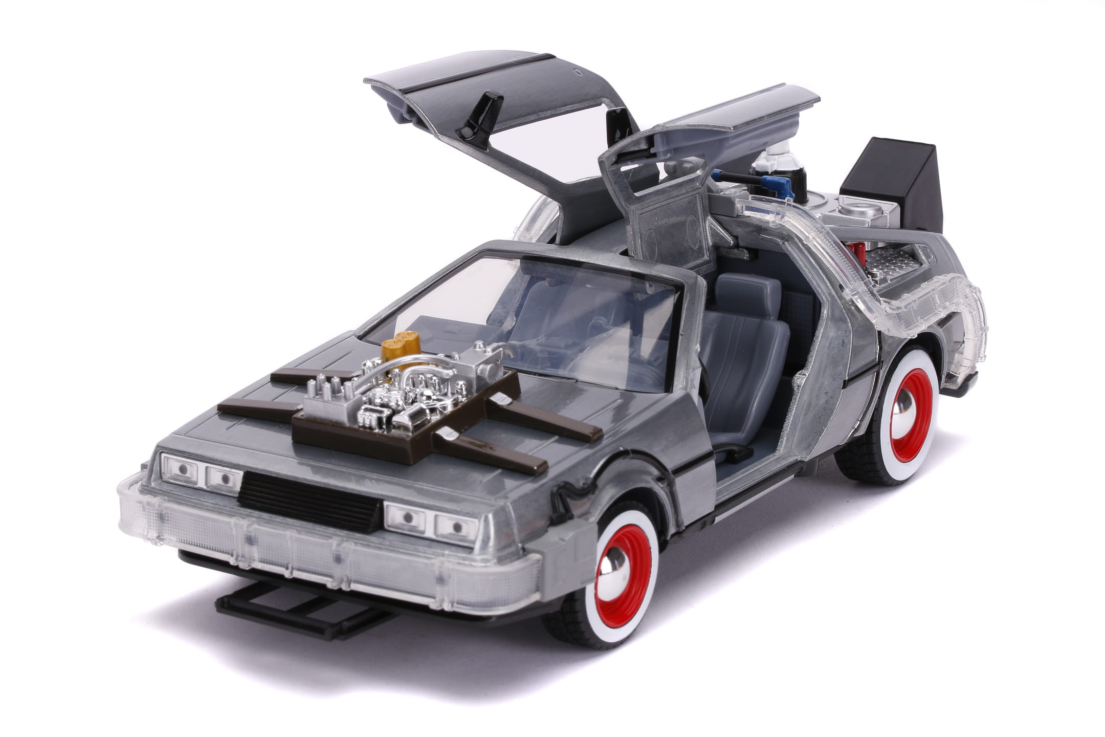 Jada Back to the Future 3 DeLorean 1:24 Zurück in die Zukunft Modellauto