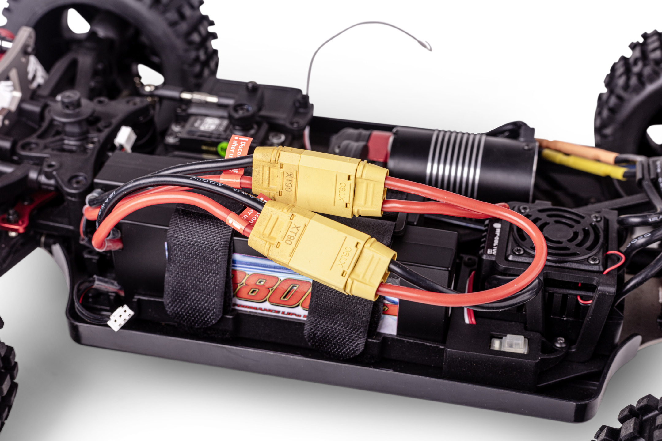 Carson 1_8 Virus 4_2 XL Brushless RTR Offroad Buggy 80 km_h - LiPo Akku und 2.4 GHz Schwarz - Tuerkis