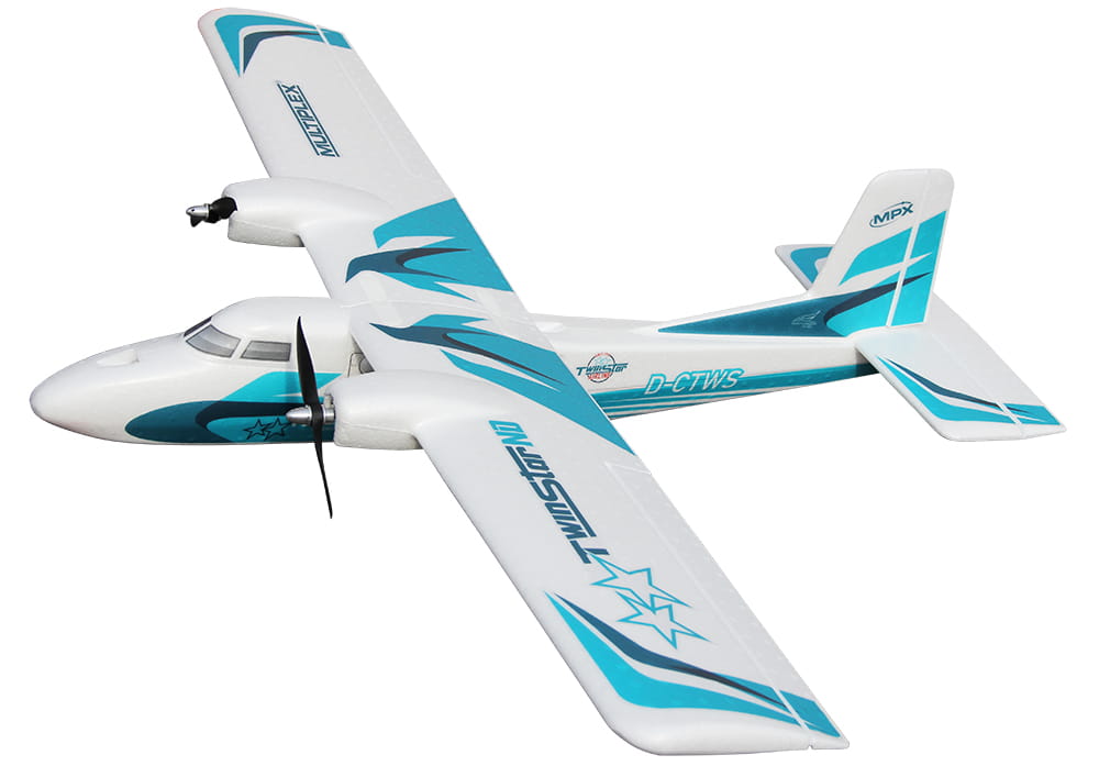 Multiplex TwinStar ND Flugmodellbausatz mit 1420 mm Spannweite