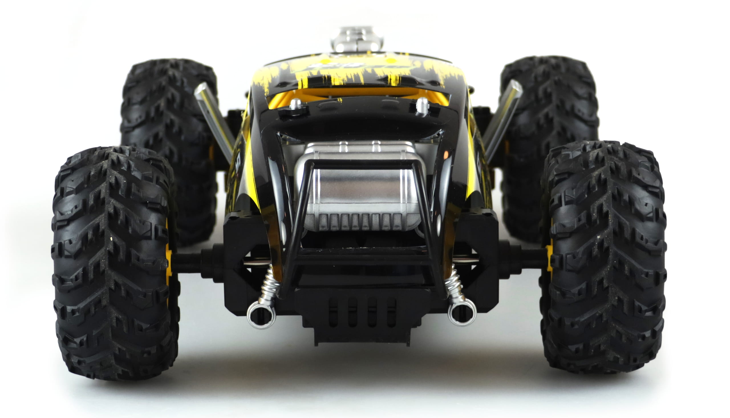 Amewi RC Auto Steampunk Hod Rod Dragster 1:12, RTR schwarz gelb