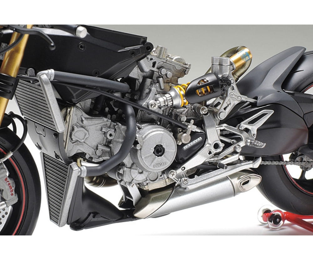 Tamiya Ducati 1199 Panigale S Motorrad 1:12 Plastik Modellbau Bausatz