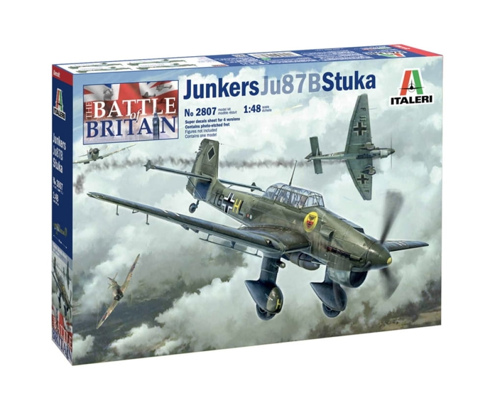 Italeri 1:48 Junkers JU-87B Stuka Bat.o.Brit.