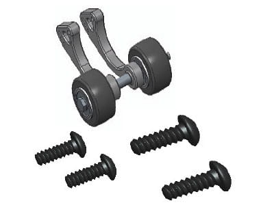 Amewi Tail Wheel Holder AM10T - Whellie bar - RC-Zubehoer