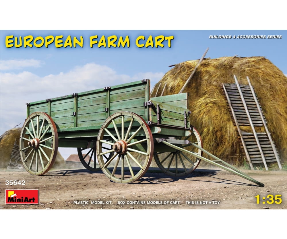 MiniArt 1:35 Heuwagen Landwirtschaftl. Plastik Modellbau
