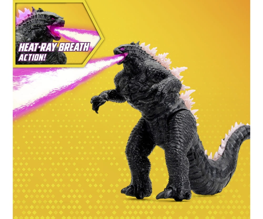 Jada Godzilla Heat-Ray Breath RC Figur 63 cm mit Licht_ Sound und Wasserdampf Hitzestrahl