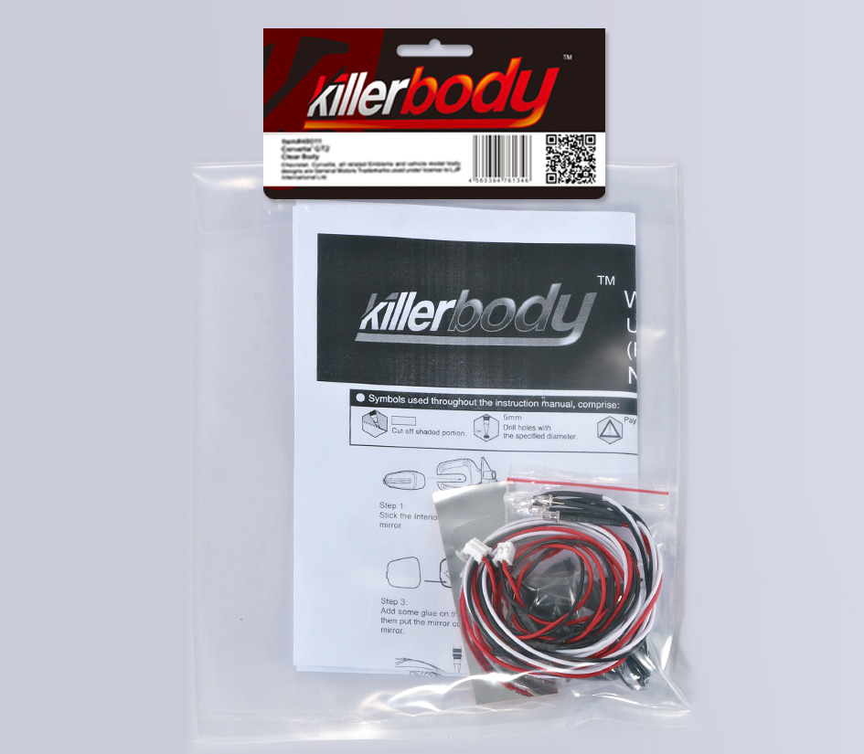 Killerbody Seitliches Rückspiegel Set "SUV" inkl. LED‘s
