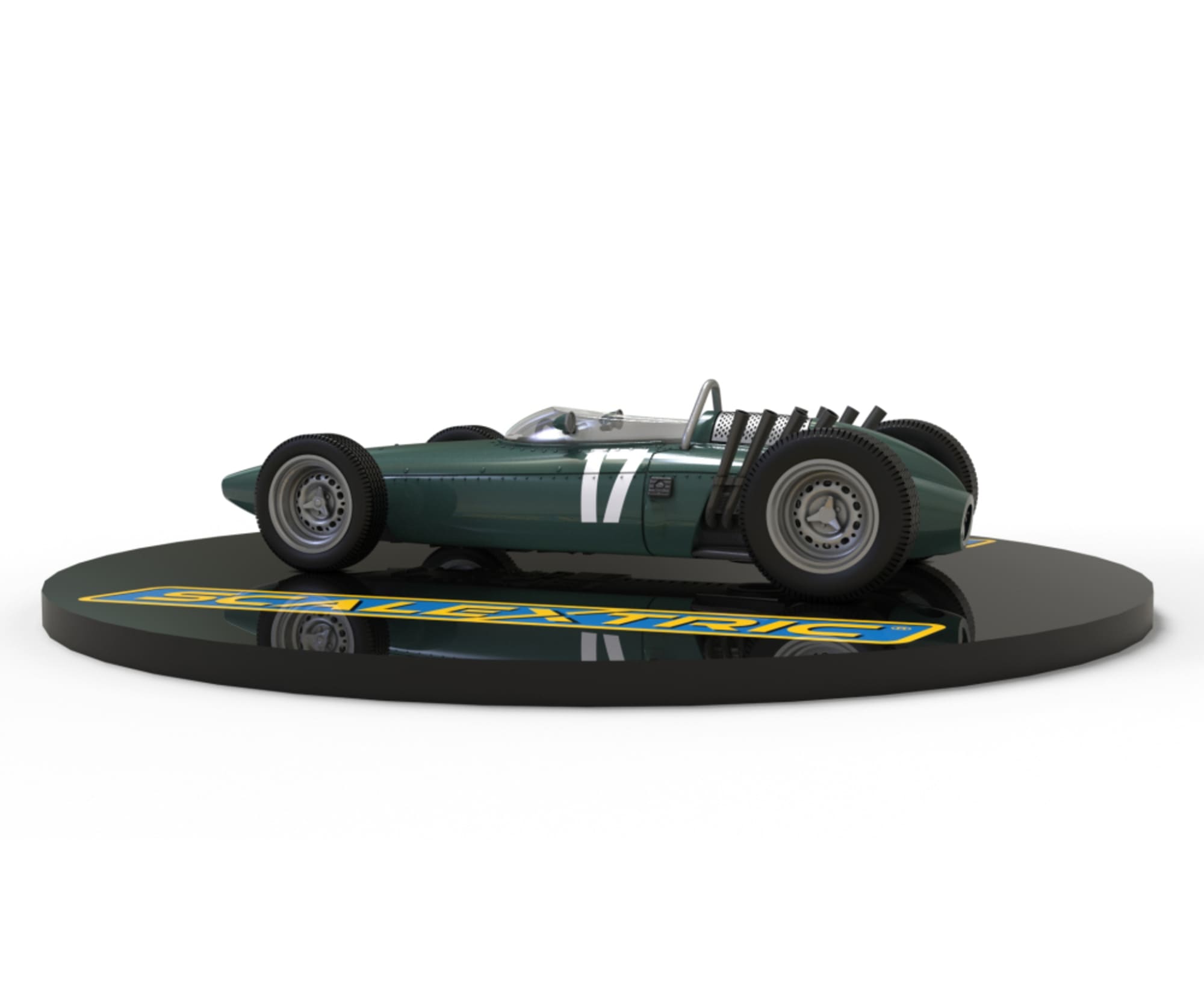 Scalextric 1_32 BRM P57 Winner Dutch GP 1962 HD Slotcar