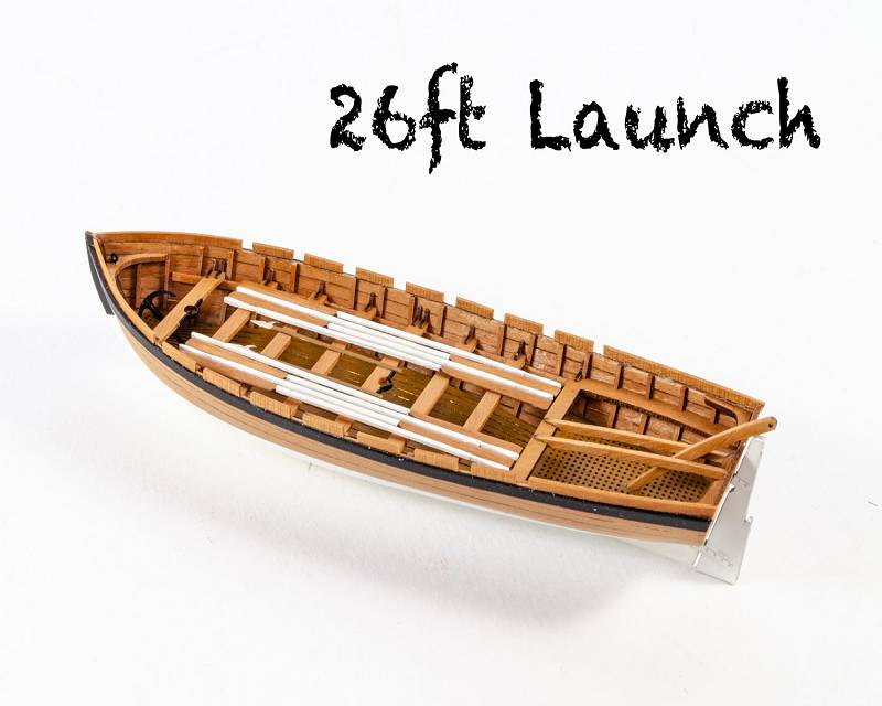 Krick Beiboot Launch 26 ft. _ 125 mm Bausatz - RC-Zubehoer