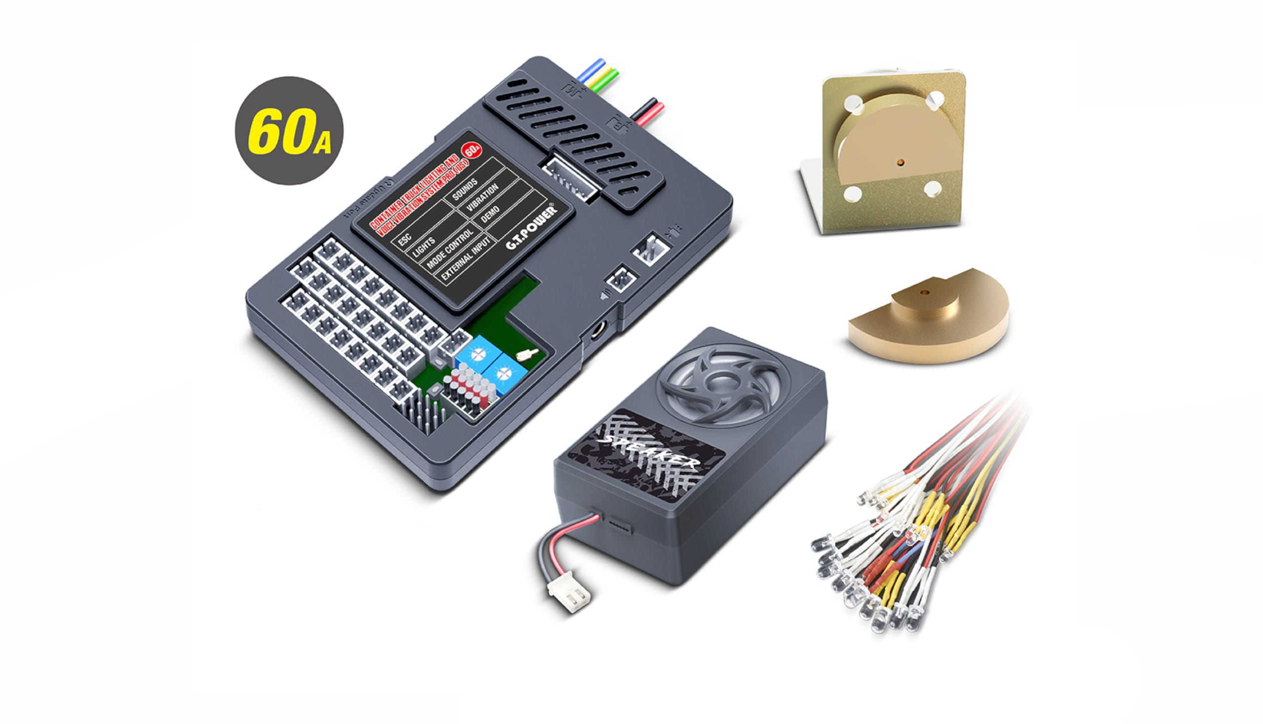 Amewi Truck - LKW Beleuchtungs und Sound System 60A