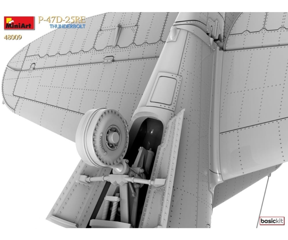 Plastikmodellbau von Miniart 1-48 p 47d 25re thunderbolt basis ki