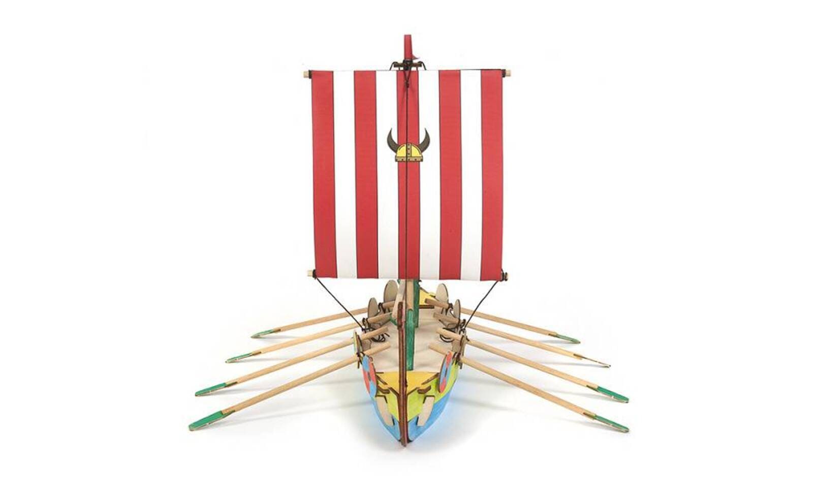 Modellbausatz - Vikinger Boot Bausatz fuer Kinder