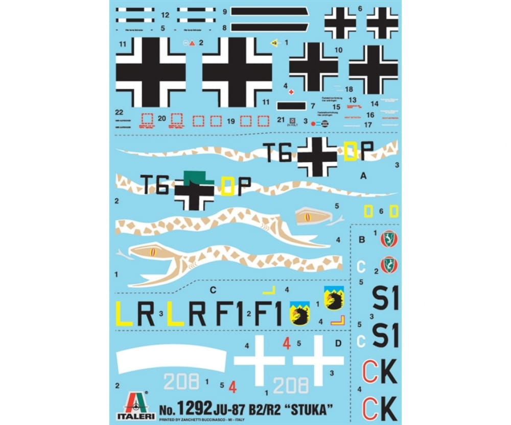 Italeri 1:72 JU-87 B2 STUKA