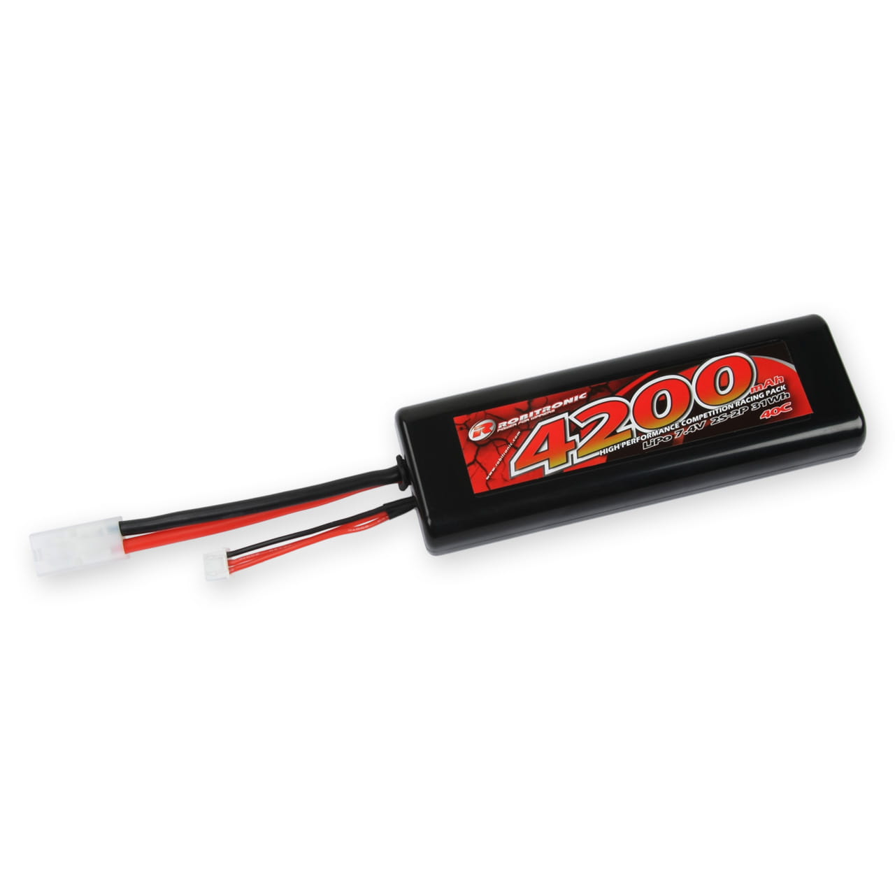 Robitronic Lipo Akku 7,4V, 4200mAh, 40C, 2S, Stick Pack Tamiya