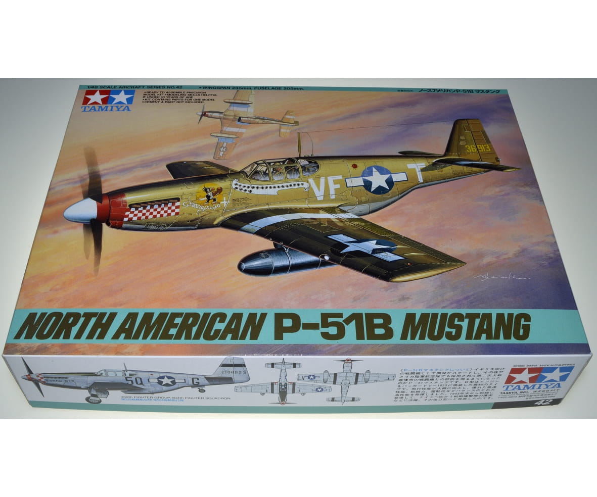 Tamiya 1:48 WWII US North Americ. P-51B Mustang