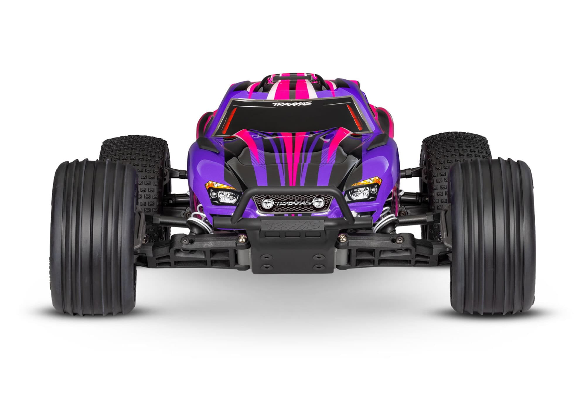Traxxas Rustler 2WD Pink RTR mit Akku und Lader