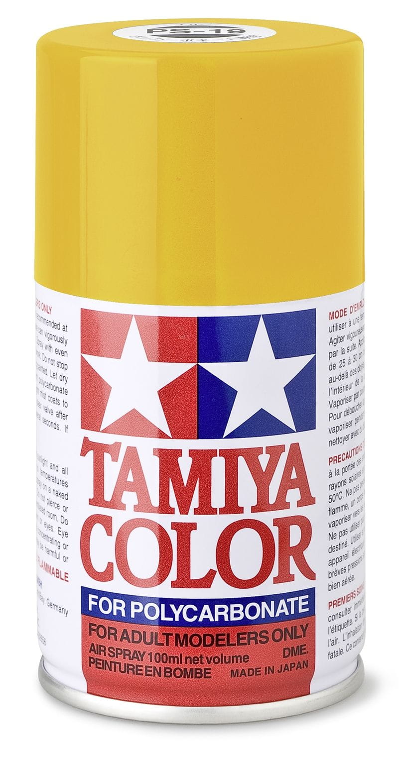 Tamiya PS-19 CAMEL-GELB Sprühfarbe 100ml für Polycarbonat ( Lexanfarbe )