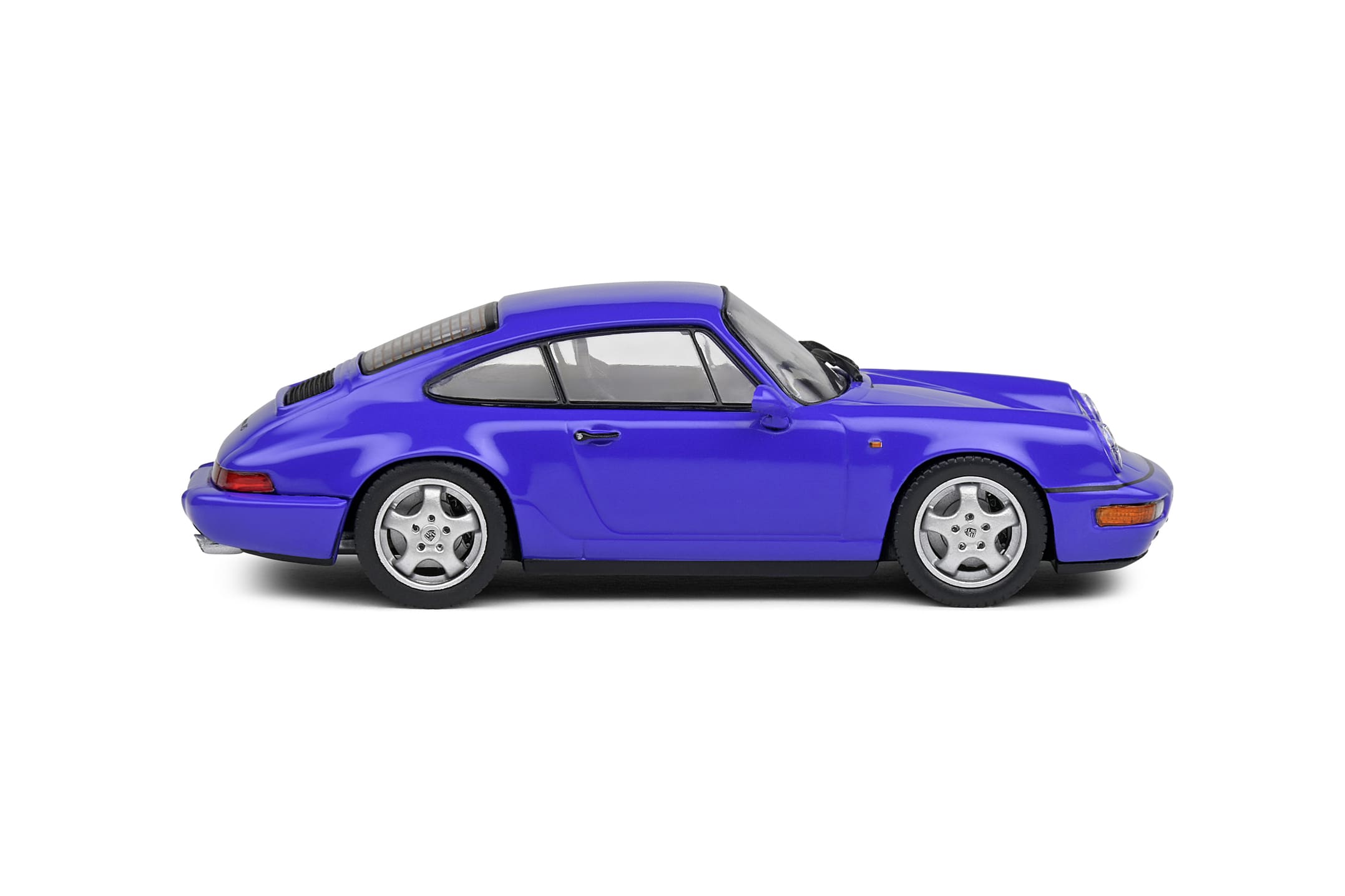 Porsche 911 _964_ Turbo 3.6 Modellauto 1_43 in Electric Blue