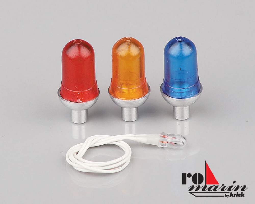 Romarin Blaulicht mit Miniaturgluehlampe 6 V - RC-Zubehoer