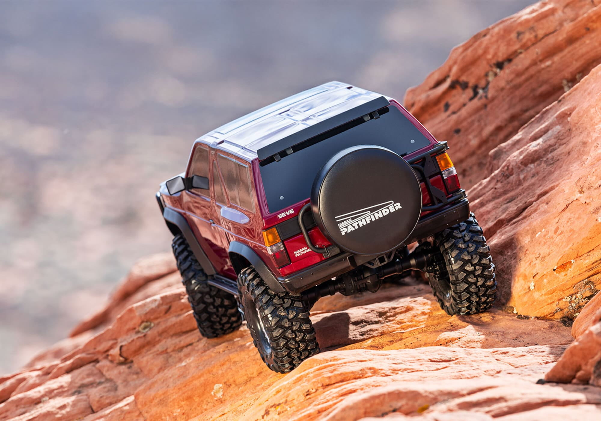 Traxxas TRX-4 Nissan Pathfinder Crawler 1_10 Rot RTR Traxxas TRX-4 Nissan Pathfinder Crawler 1_10 Rot RTR