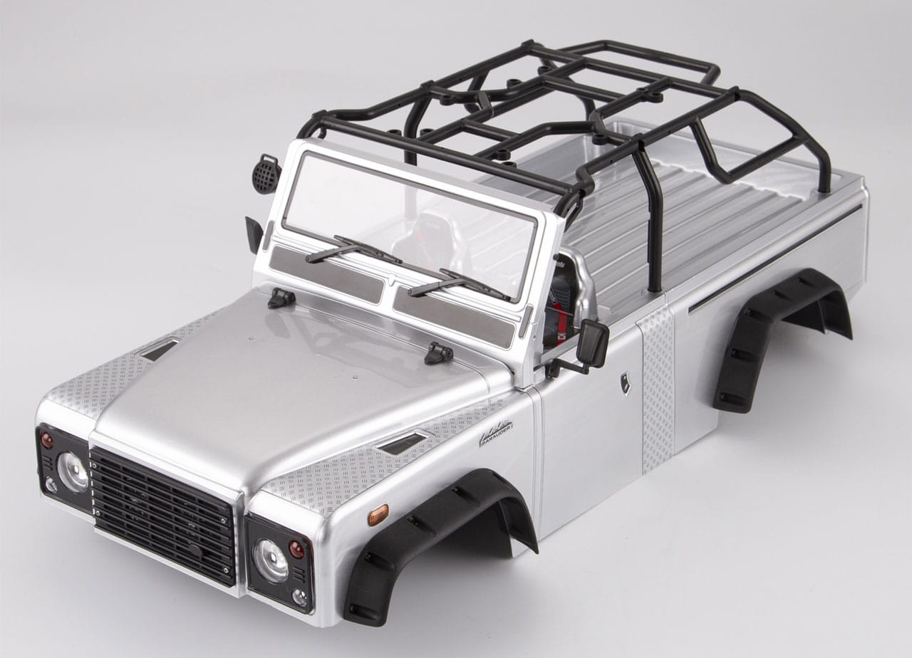 Killerbody Marauder II Karosserie Silber für TRX-4
