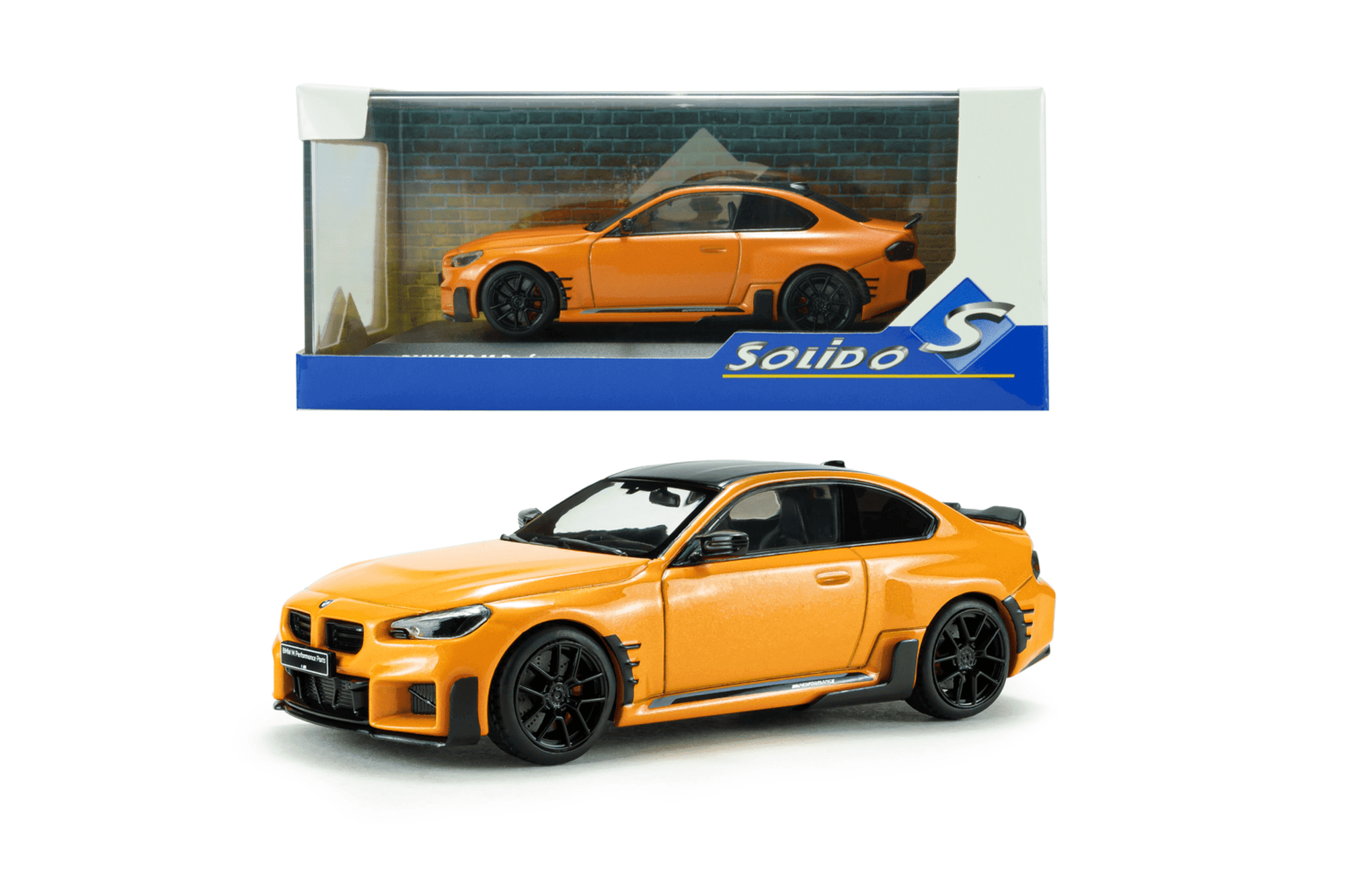 Solido BMW M2 G87 2024 Papaya orange Modellauto 1_43