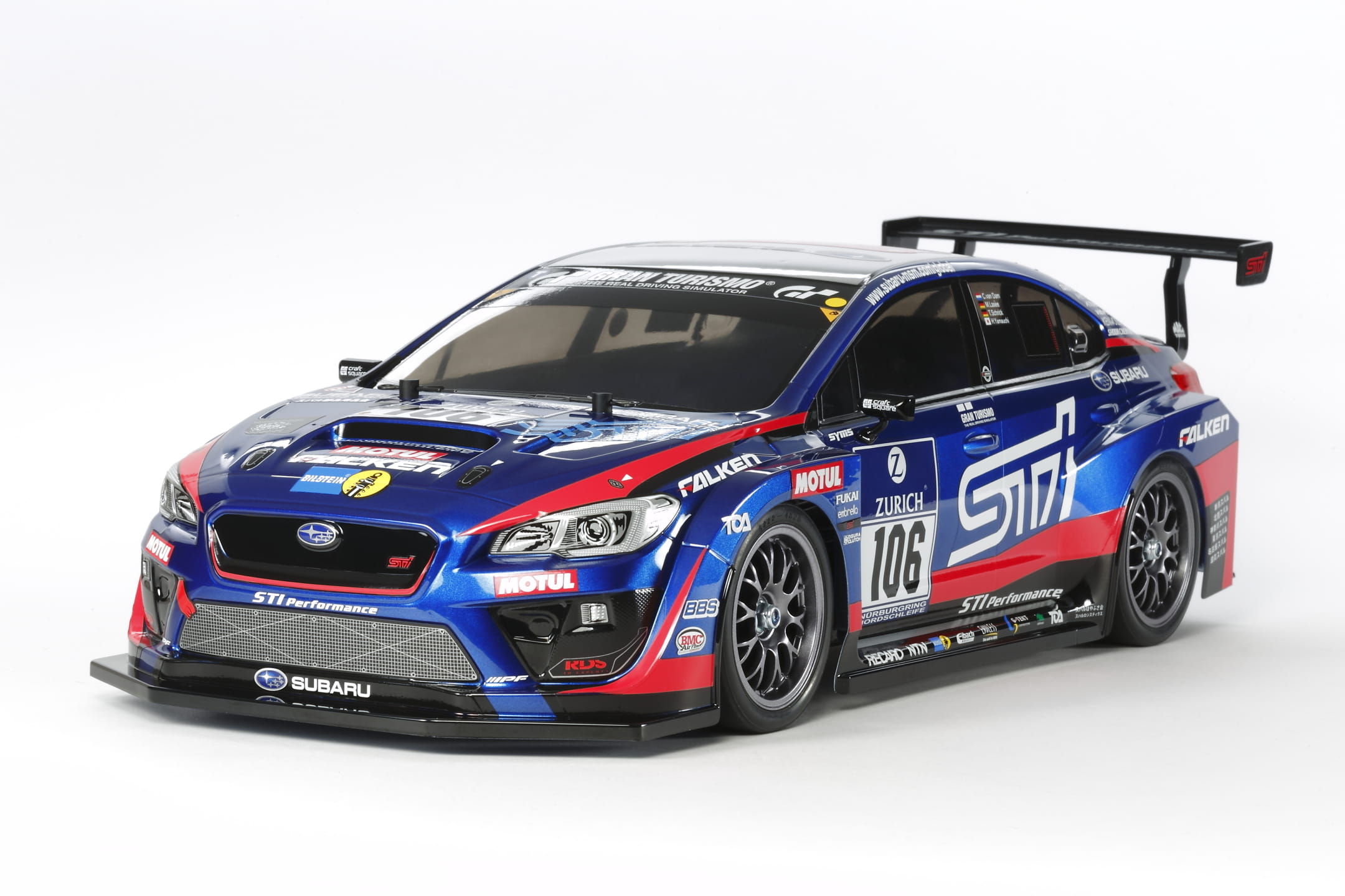 Tamiya RC Car Subaru WRX STI 24H Nürburgring TT-02 4WD 1:10 Bausatz Tamiya RC Car Subaru WRX STI 24H Nürburgring TT-02 4WD 1:10 Bausatz