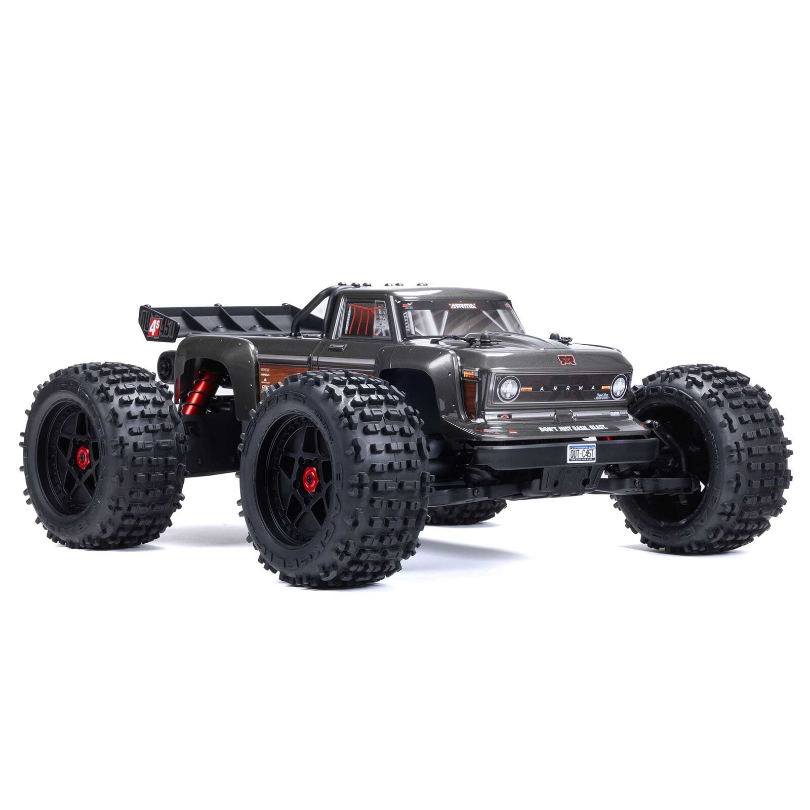 ARRMA OUTCAST 4X4 4S BLX Stunt Truck 1_10 Gunmetal RTR ARRMA OUTCAST 4X4 4S BLX Stunt Truck 1_10 Gunmetal RTR