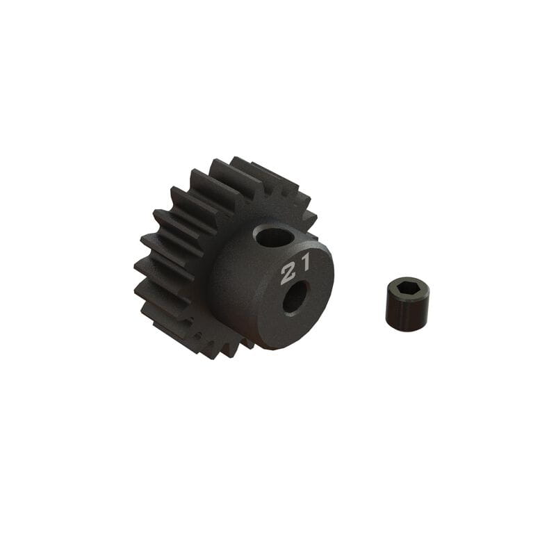 Arrma 21T 0.8Mod 1_8_ Bore CNC Steel Pinion Gear - RC-Zubehoer