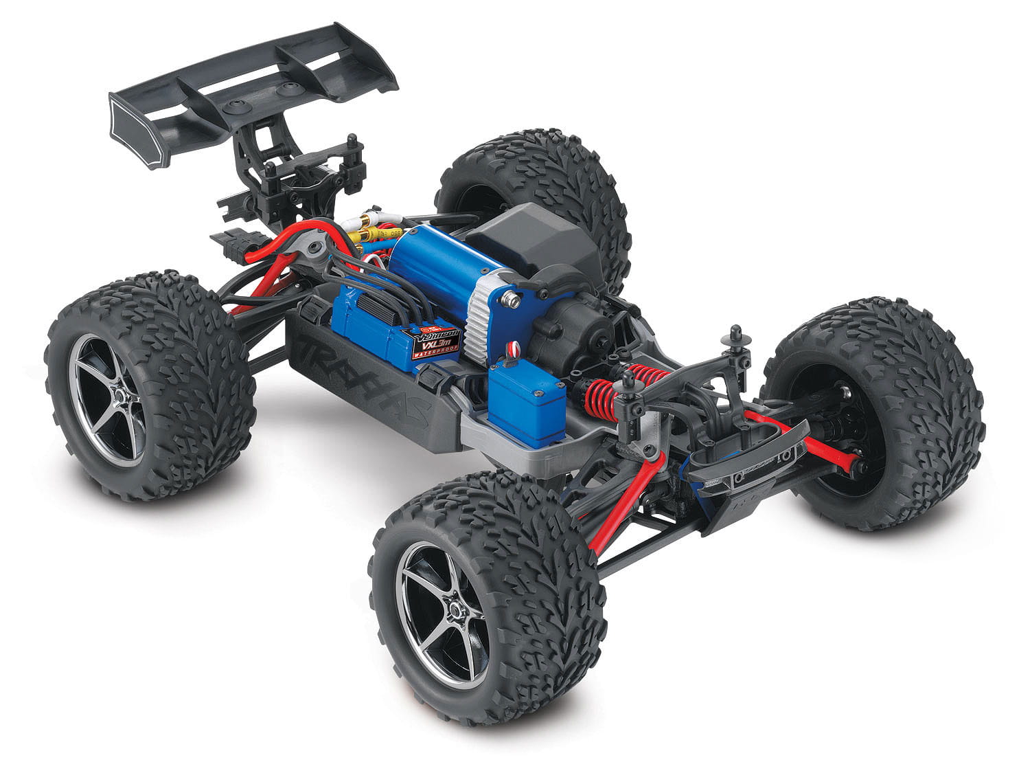 Traxxas E-Revo 4x4 VXL Racing Truck 1:16 RTR blau Traxxas E-Revo 4x4 VXL Racing Truck 1:16 RTR blau